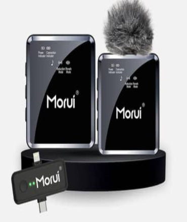 Morui GM-X9 Wireless Microphone (2 in 1)